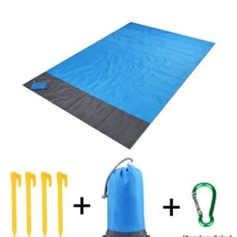 Beach Sandfree Blanket, Manta de Playa, Lightweight Mat for Outdoor, Camping New